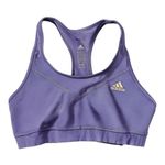 Adidas  Sports Bra Womens Purple Techfit Racerback Activewear Workout Size M Photo 2