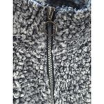  Top Woman's Large Gray Cozy‎ Softest Sherpa 1/4 Zip Warm Outdoors Gorpcore Photo 3