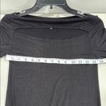joe's jeans Black Fitted Long Sleeve Cut Out Top Size Small EUC Photo 7