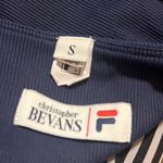FILA Navy & White Bevans Park Baye Crop Tank Top Photo 10