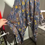 Free People El Porto Harem Jumpsuit Size XS Oversized Boho Hippie Photo 6