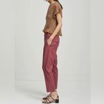 Isabel Marant Etoile Oah City Trouser Tapered High Rise Linen Trouser Pant 36 Photo 1