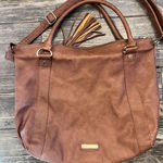 Steve Madden STEVE‎ MADDEN XL Travel/Gym Bag Faux Leather Color Bronze Photo 0