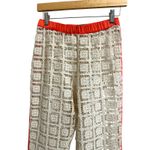 ANIM Women's Prea Cotton Crochet‎ Flared Pants In Multi size Small $318 Orange Photo 2