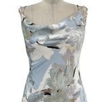 Selfie Leslie  Here Comes the Sun Show Me Love Midi Dress Lily Print Blue Size XS Photo 2