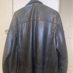 Kenneth Cole Black Leather Jacket Photo 1
