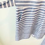 ePretty Blue Striped Shorts Romper Pockets XL Photo 3