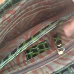 Antonio Melani Green Croc-Embossed Clutch Photo 8