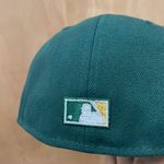 New Era Cap Hat club Oakland Athletics green icey battle of the bay size 7 1/4 brand new  Photo 4