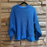 Aerie Beyond Chenille Sweater Cobalt Blue Small Photo 1