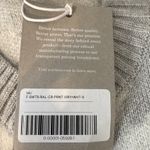 Everlane Tiger Jacquard Crew Neck Sweater Size S Gray White Wool Cotton Alpaca Photo 8