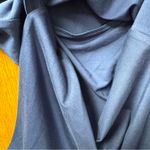 Quince  Jersey Maternity Nursing Long Sleeve Tee Top Blouse Shirt Navy Blue XS Photo 5