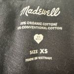 Madewell  black vneck sleeveless tank top Photo 4