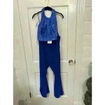 Dress the Population Dress the Population Ashton Pants Set Electric Blue size L NWT Photo 3