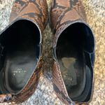 Marc Fisher Women’s‎ Dalaran Snakeskin Leather Booties Boots Size 7 Photo 5