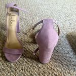 Lulus  Heels Suede Ankle Strap Photo 1