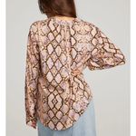 Chaser Denver Python Print Blouse Photo 2