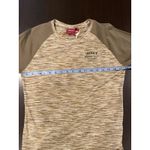 Indian Motorcycle Khaki Tee 3/4 Sleeve Shirt Small Brown Photo 7