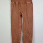 Free People NEW Leggings Good Karma Dessert Dune Medium Large Ankle. Photo 4