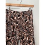 Anthropologie By  Drapey Flare Pants Bell‎ Bottom Mod Tropical Tribal Size 6 Photo 4