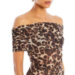 SER.O.YA Sasha Maxi Dress in Spotted Bengal Small New Womens Gown Brown Photo 13