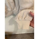 Aerie  Sherpa Patchwork Hoodie Size Medium Ivory color Photo 5