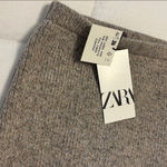 ZARA  BASIC WOOL BLEND KNIT MINI SKIRT Photo 4