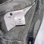 EXPRESS Green Camo Denim Mini Skirt Photo 2