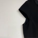 Tahari ASL Black Cap Sleeve Knee Length Sheath Dress Womens 14 Preppy Academia Photo 1
