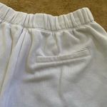 Aerie  Women’s Sz S White Fleece-Of-Mind High Waisted Shorts‎ Photo 9