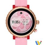 Kate Spade  pink silicone scallop smart watch Photo 0