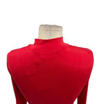 Lovers + Friends  Viana Top Red Long Sleeve‎ Cut Out Neckline Size XS Photo 8