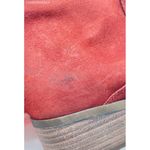 Lucky Brand Lahela Ankle Boots in Red/Sable Suede - Size 8/38 Photo 4