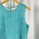 Fever Medium Double Layer Sleeveless Blouse Tank Top Flowy Vacation Summer Light Green Photo 7