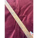 LRL Lauren Jeans Co Women's Corduroy Burgundy‎ Bootcut 14 Red Photo 4