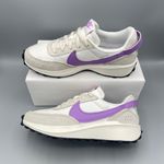 Nike WOMEN SHOES WAFFLE DEBUT WHITE/RUSH FUCHSIA BLANC/FUSHIA INTENSE/ SIZE 8.5 Photo 12