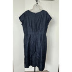 Gorgeous Raw Silk Vintage Dress Size L Photo 3