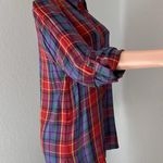 Ralph Lauren black label Plaid Top Shirt Sz L Button Up Collared Long Sleeve Red Size L Photo 5