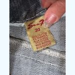 Seven 7 Jeans Womens Plus Size 20 Denim Embellished Pocket Bootcut Pants Blue Photo 2