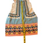 Boho Embroidered Champagne and Strawberry Dress Photo 7