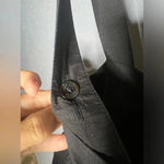 Lilla P Women's Peplum Button Voile Sleeveless Dress, Black. Size XS Black Photo 6