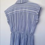 Pink republic Blue and White Striped Mini Dress Small Photo 6