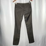 Pilcro and the Letterpress  Zipper Straight Leg Pants in Green‎ Size 26 Photo 3