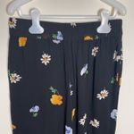 Ganni Dainty Georgette floral print sheer wide leg pants EU size 36 Photo 99