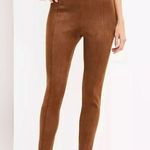 Loft Like new  Faux suede ankle pants Small Photo 0