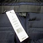 Theory NWT  Izelle in Deep Navy New Faded Wool Stretch Straight Pants 0 Photo 2