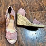 Marc Fisher Kadria kickoff suede open toe espadrille wedge heels Photo 6