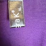 Allegra K  Purple Blouse with Button Detail Photo 3