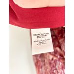 Ramy Brook Luanne Paisley Print Long Sleeve Silk Blouse Cherry Red Women's XS Photo 5