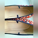 J.Crew  Red and Black Heart Pattern Flats Photo 6